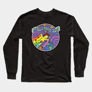 Let Your Spirit Soar Color Art Daughter Long Sleeve T-Shirt